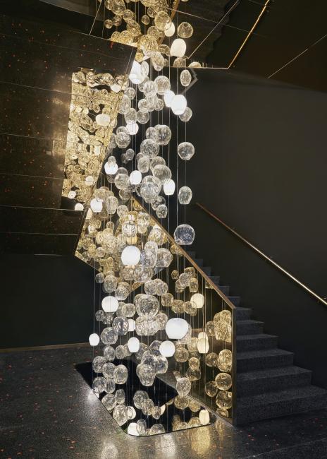 最高級金箔彩Barovier & Tosoバロヴィエール&トーゾ.ムラーノガラス grand-lustre-italien-6-